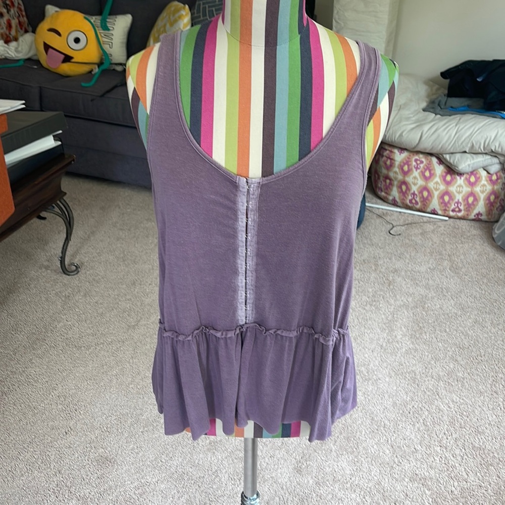 Super Soft and Cute Purple Tank